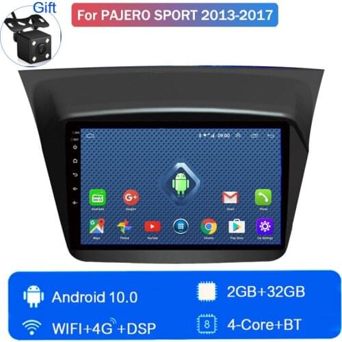 4G LTE auto estereos For Mitsubishi Pajero Sport L200 Triton 2013 2014 2015 2016 2017 Android central Multimedia GPS Navigation