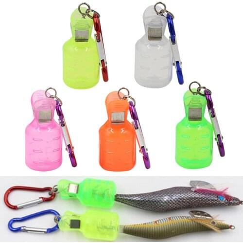 5 Pieces Of Squid Jig Cover Wooden Shrimp Umbrella Hook Protection Box Storage Cover Fishing Equipment Egi Fishing Bait