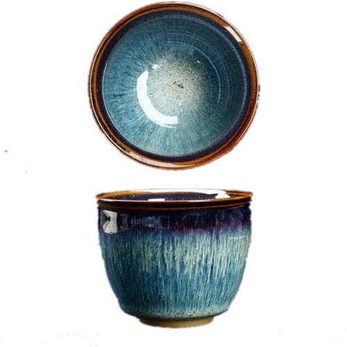 Teacup kiln turned ceramic drawing master cup coffee mug color changing cups mini teacup set 65-120ML
