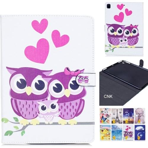 For iPAD Mini 4 Case For Apple iPad mini 4 TPU Pu Leather PC Branch Elves Biggie Stand Floder Flip Tablet Case Cover Shell Magic