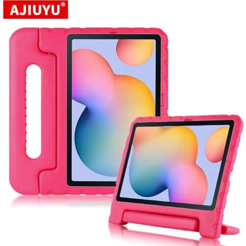 Child Tablet PC Shockproof Case For Samsung Galaxy Tab S6 Lite 10.4 P610N Silicone Cover For SM-P610 N SM-P615 10.4" EVA Cases