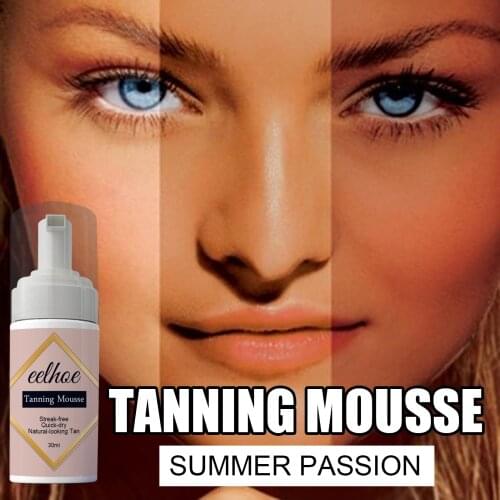 Long Lasting Sunless Tanning Self Tan Organic Natural Fake Beach Freeship Long Lasting Suntan Mousse Tan Lotion Body Tanning