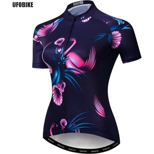 UFOBIKE weimostar Summer Short Sleeve Pro Team Cycling Jersey Womens Bicycle Clothing MTB Racing Bike Clothes Ropa Ciclismo