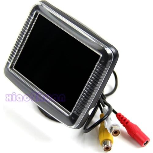 New 3.5 Inch TFT LCD Screen Monitor Reverse Camera Car Rear View Backup
