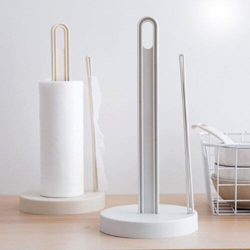 Hot sell Paper Towel Holder Toilet Roll Paper Towel Rack Stand Holder Dining Kitchen Roll Paper Holder Toilet Stand Towel