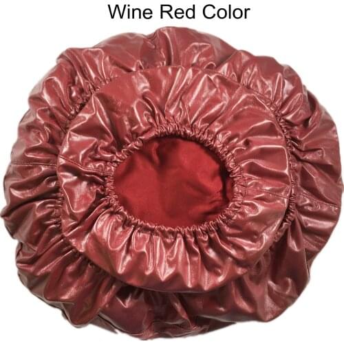 WineRed Dental Unit Chair Cover Sleeves Protector Covers Waterproof PU Dentist Stool Headrest Backrest Cushion