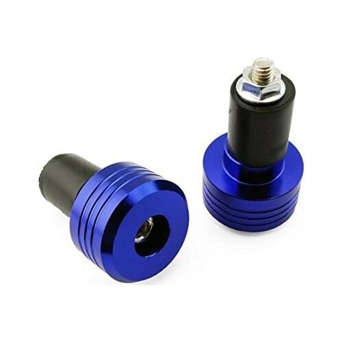 Aluminum 7/8" HandGrip Cap Barend Bar End Slider Handlebar Plug for Motor