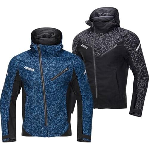 New Lyschy Summer Spring Waterproof Urban Motorcycle Riding Jacket Outdoor Soft shell Jacket S-5XL Motorbike Protection Coat