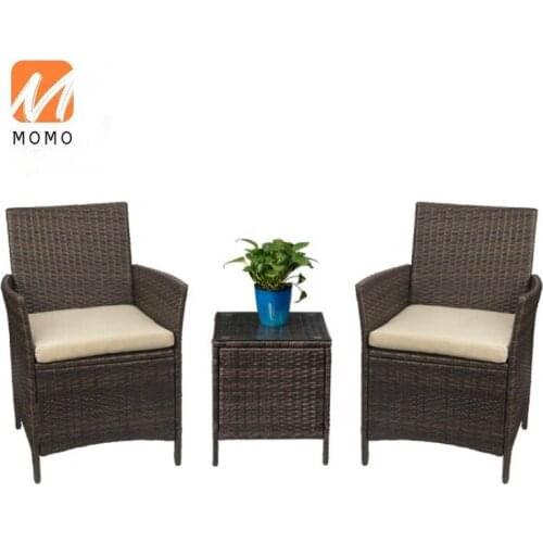 Wicker Furniture Wholesale Use Tables Chairs Set Rattan Cushions High Back Outdoor Patio Tea Table And Chair