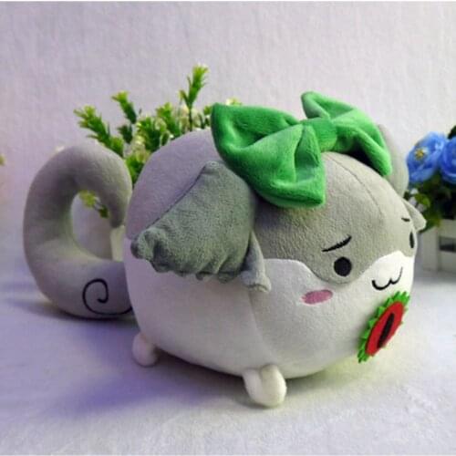 Anime TouHou Project Cosplay Plush Toys Game Reiuji Utsuho Pet Kamishirasawa Ball Figure Doll Soft Filling Pillow 36cm For Gifts