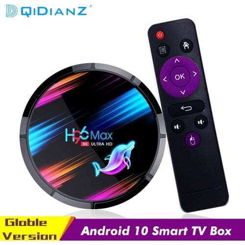 H96MAX X3 Smart TV Box S905X3 Android 9.0 Dual Wifi 60fps Youtube Media Player 4GB 64GB 128GB H96MAX Set Top Box