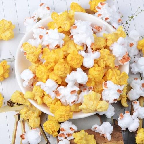 Slime Charms Resin Popcorn Plasticine Addition Glue Fluffy Slimes Supplies Accessories Snow Polymer Clay DIY Toys Gift for Kids