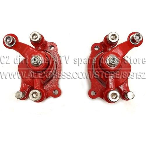 Brake Disc Caliper Front 47cc 49cc Pocket Mini Bike Motorcycle Motocross Kid Baby Crosser Rear Brake for Electric Sccoter