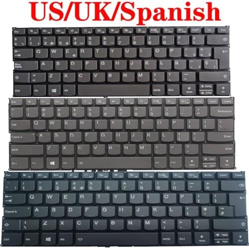 US/UK/SP/Spanish laptop keyboard for LENOVO Yoga C740-14 C740-14IML S740-14 C340-14 C340-14API ThinkBook 13s-IWL 13s-IML 14s-IWL