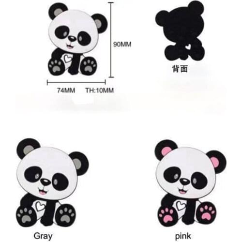 Uxdxu 1PCS Chinese Mini Panda baby toy with silica gel bite and bite Dixie chain childrens toys