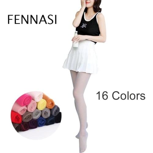FENNASI Nylons 16 Color erotic Womens Stights Women Collant Femme Sexy Pantyhose Women Strumpfhose Tights Nylons Lady Available