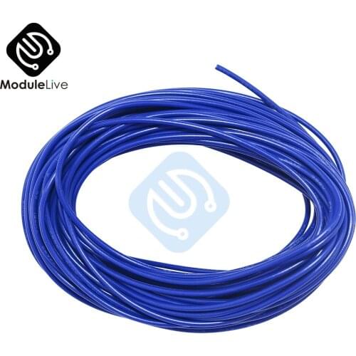 10M 24AWG Blue UL-1007 Hook-up Wire 80C / 300V Cord DIY Electrical