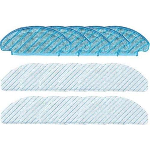 10 Strong Rag+5 Cleaning Cloth For Ecovacs Ozmo T8 Aivi Vacuum Cleaner Parts Sweeper Robot Vacuum Cleaner Parts