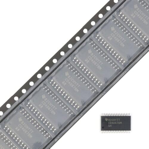 10pcs/lot SMD CD4067BM96 SOIC-24 Logic IC CD4067 New and Original
