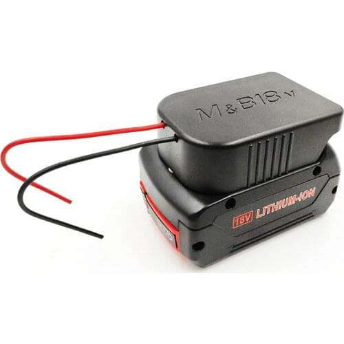 Adapter Tool for Makita/Bosch 18V Li-ion Battery DIY Cable Connect Output Battery Accessories
