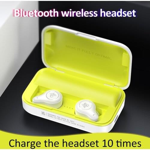 MIFO O2 TWS Mini Wireless In-Ear Earphones Stereo Bluetooth 5.0 Headphones Sports Waterproof Headset With 1200mAh Charging Bin
