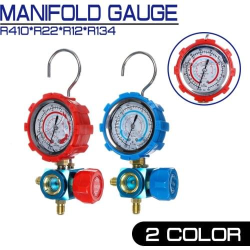 Meter Manifold Digital Pressure Gauge 410*R22*R12*R134 Refrigerant Filling Device Air Conditioner Refrigerant