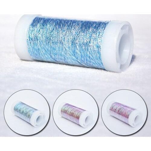 3-12 Strands 0.2/04/0.6/0.8mm Metallic Embroidery Crochet Knitting Yarn Cross Stitch Metallic Yarn Threads Embroidery Threads