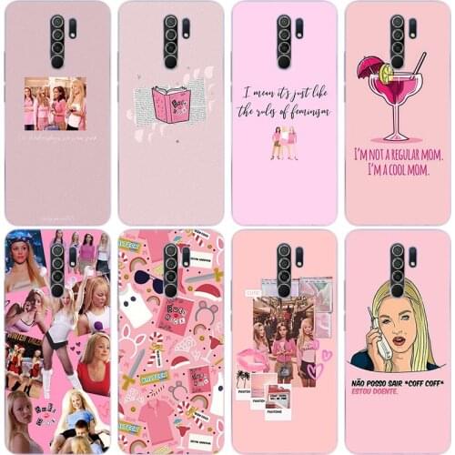 Hot Mean Girls Burn Book Silicone Case for Xiaomi Redmi Note 10 9 Pro Max 10S 9S 8T 8 8A 9 9A 9C 9T K40 Pro 5G Soft Cover