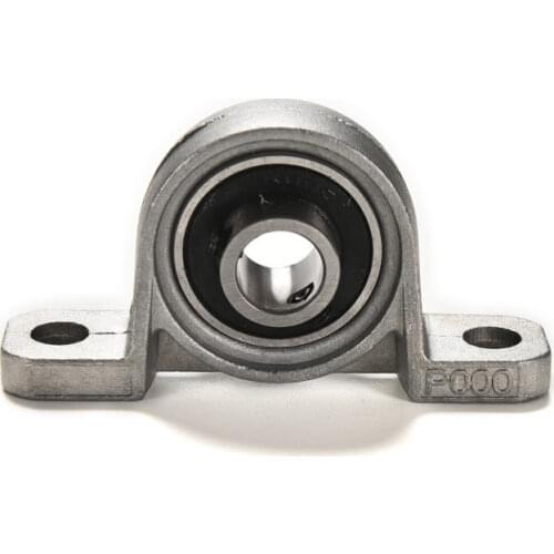 KP08/KP000 Bolt Housing Pillow Bearing Diameter Pillow Block Mounted Ball Bearing Solid Base Zinc Alloy Bore Diameter: 8mm/10mm