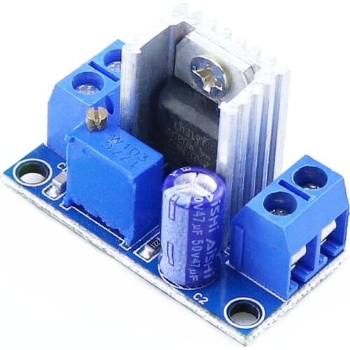 LM317 DC-DC Converter Buck Step Down Circuit Board Module Linear Regulator LM317 Adjustable Voltage Regulator Power Supply