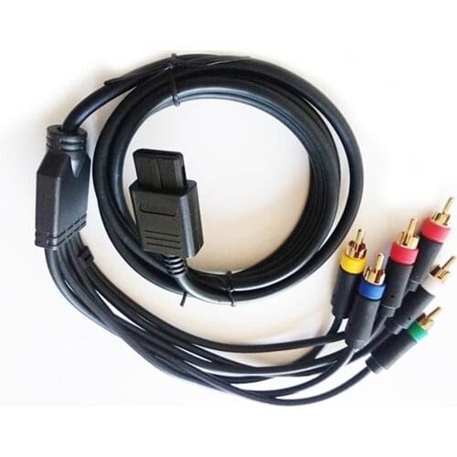 Multifunctional RGB/RGBS Composite Cable Cord for SFC for N64 for Nintend NGC Game Console Accessories With Strong Stability