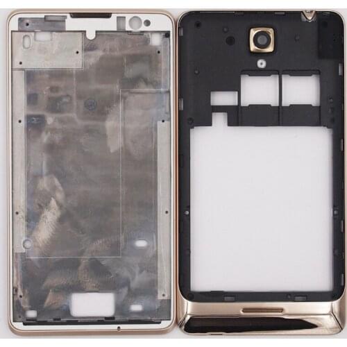 BaanSam New Front Frame LCD Screen Frame Middle Frame Housing Case For Lenovo S898 S8 With 3M Adhesive+Antenna+Camera Lens