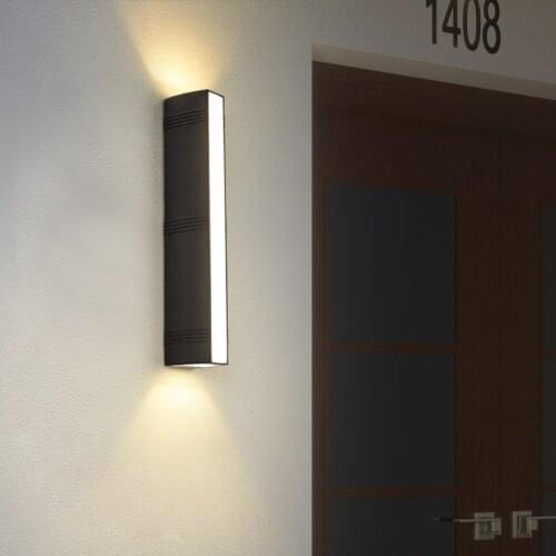 Outdoor Wall Light 2021 LED Wall Light Modern Waterproof IP65 Porch Garden Wall Lamp & Indoor Bedroom Bedside Decoration Lightin