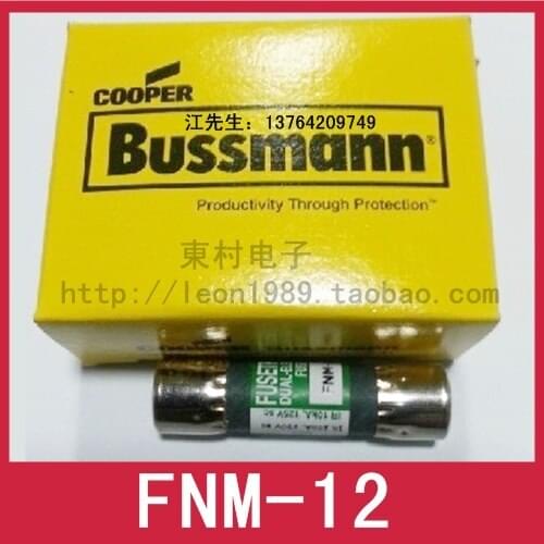 United States Cooper Bussmann Fuses FUSETRON FNM-12 12A fuse