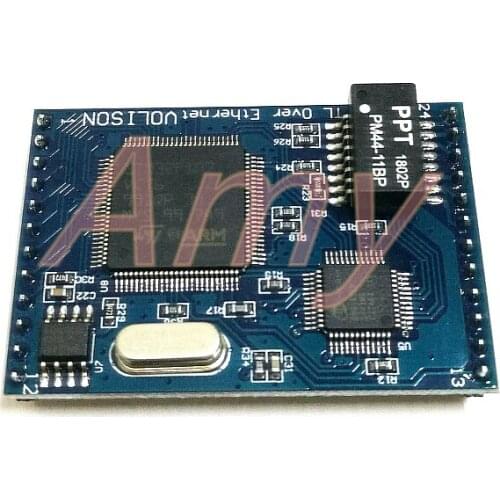 Embedded serial port server module, TTL to Ethernet, TCP/IP transmission through 2 ports, UART to network module