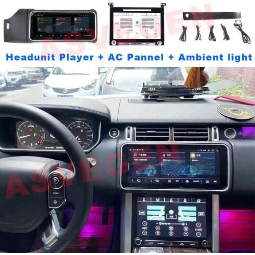 64G Android 9.0 Car Multimedia Player For Land Rover Range Rover Vogue 2013-2017 HeadUnit Navigation Audio GPS Radio Stereo