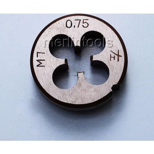 7mm x .75 Metric Left hand Die M7 x 0.75mm Pitch