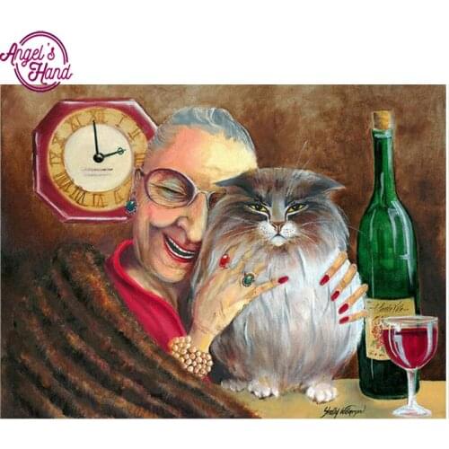 5D Diamond Mosaic Portrait Handmade Painting Cross Stitch Diamond Embroidery Rhinestone Full Kits Wall Art