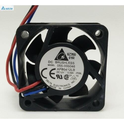 For delta AFB0412LB 4015 12V DC 0.09A server control three line 4cm cooling fan