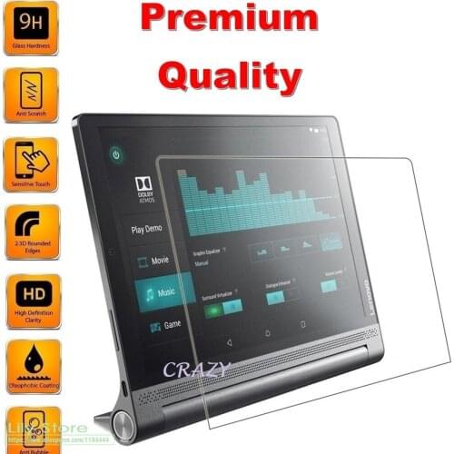 For Lenovo Yoga Tab 3 10 Plus/Pro YT-X703F Tablet Cover 10.1 inch Glass Protector Screen Protector Protect Film 10.1