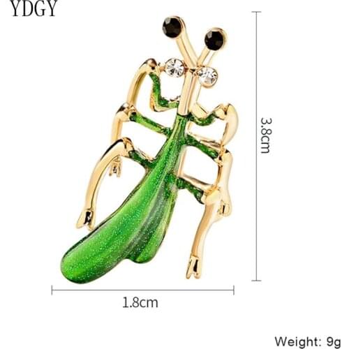 YDGY Fashion Creative Enamel Insect Brooch
