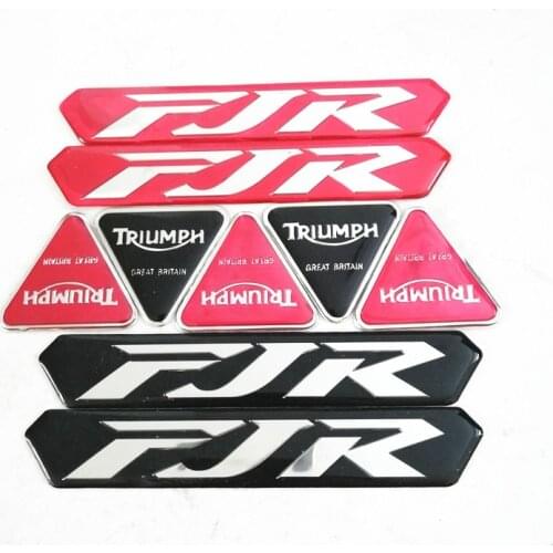 Motorcycle High Quality 3D Stickers For Yamaha FJR 1300 Triumph Supreme helmet Sticker Aluminum Epoxy General Purpose sticker