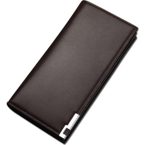 New mens long wallet Korean mens youth fashion wallet multi-function suit bag