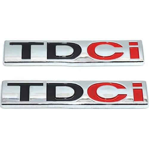 2021 TDCI Letter Car Vehicle Rear Trunk Body Sticker Decal Badge for Jiang Ling Ford Self-adhesive Tape Bumper Decals