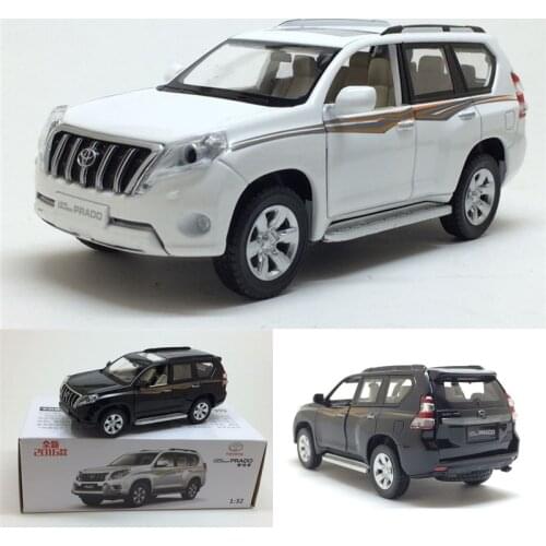 Toyota Prado 1:32 Badao Cool Luze Die Cast Alloy Off-road Vehicle Childrens Toy Vehicle Model