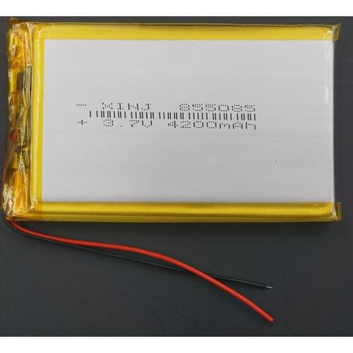 XINJ 3.7V 4200mAh lithium polymer battery li po Li ion cell 855085 For speaker GPS PDA MID PSP PDF Power bank Portable Tablet PC