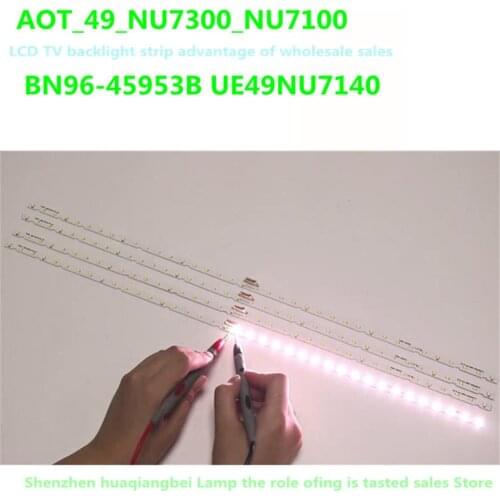 120 PCS/lot LED Backlight Strip for UN49NU7100 UE49NU7172 UE49NU7670 UE49NU7140 UE49NU7100 49NU7100 AOT_49_NU7300 BN96-45953B