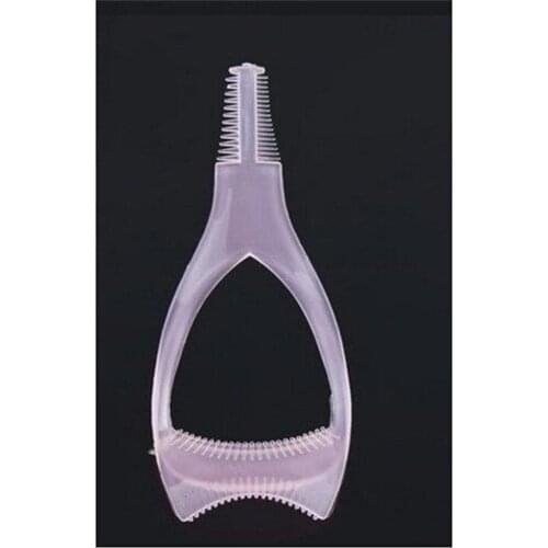 5 In 1 Eyelash Comb Pink Applicator Template Eyeliner Models Guide Card Shaping Kit Makeup