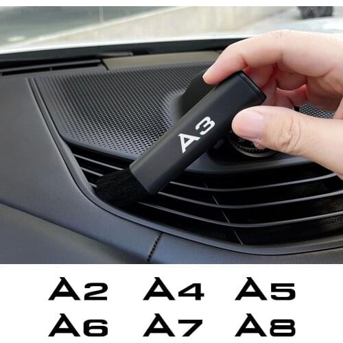 Car Tools For Audi A3 8P 8V B6 A4 B8 B9 B7 A6 C7 C6 C5 A6L 4F A5 RS5 A1 8X A7 RS7 A2 3L A8 A8L Air Conditioner Outlet Brush Vent