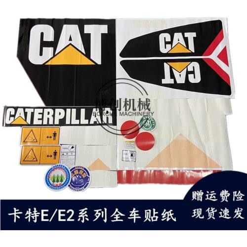 Free shipping for E305.5E 306E 307E 308E2 car stickers car body stickers counterweight excavator parts